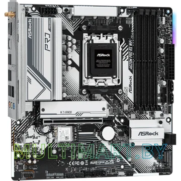 Материнская плата ASRock A620M Pro RS WiFi картинка 3